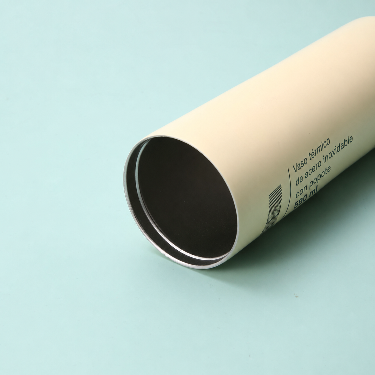 Vaso térmico de acero inoxidable con popote 590 ml - 13