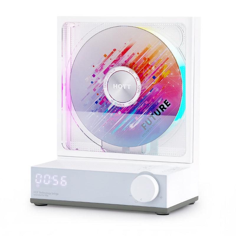 Reproductor de CD Bluetooth retro con luces RGB