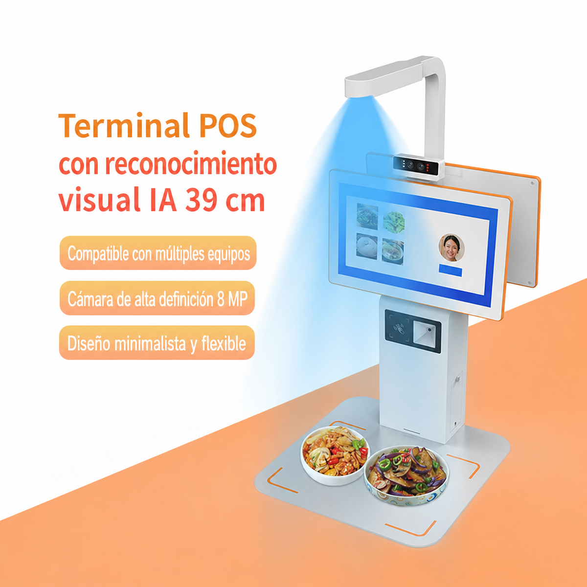 Terminal POS con reconocimiento visual IA 39 cm - 4