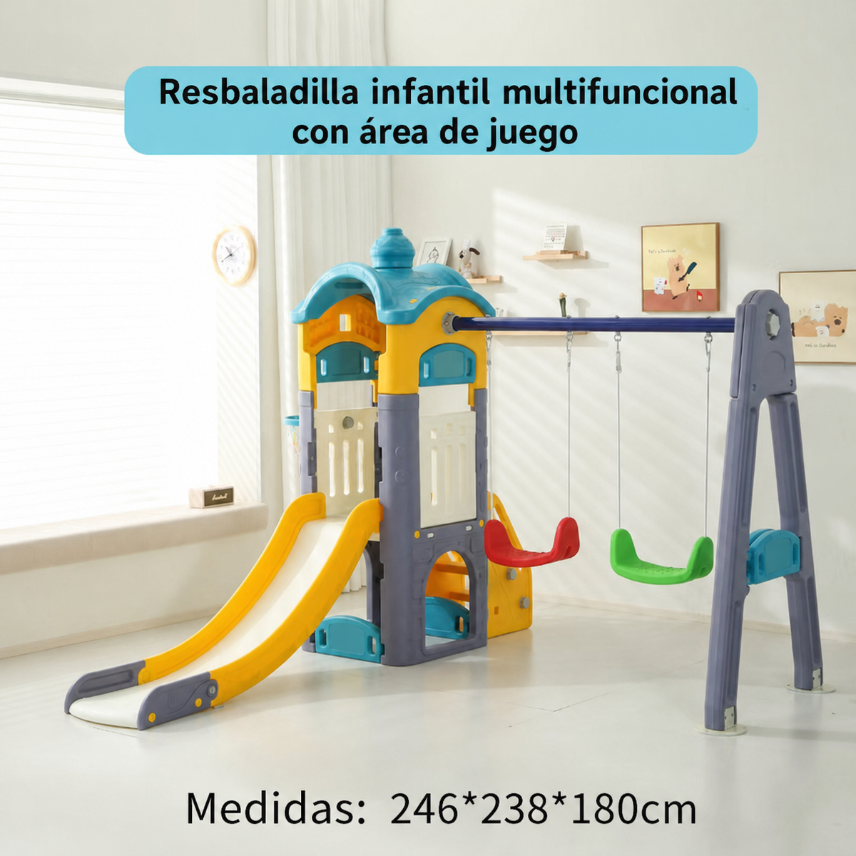 Castillo infantil multifuncional - 11
