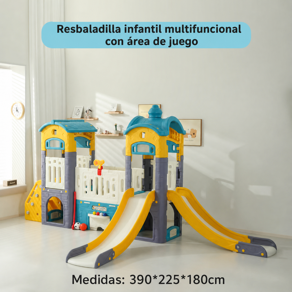 Castillo infantil multifuncional - 13