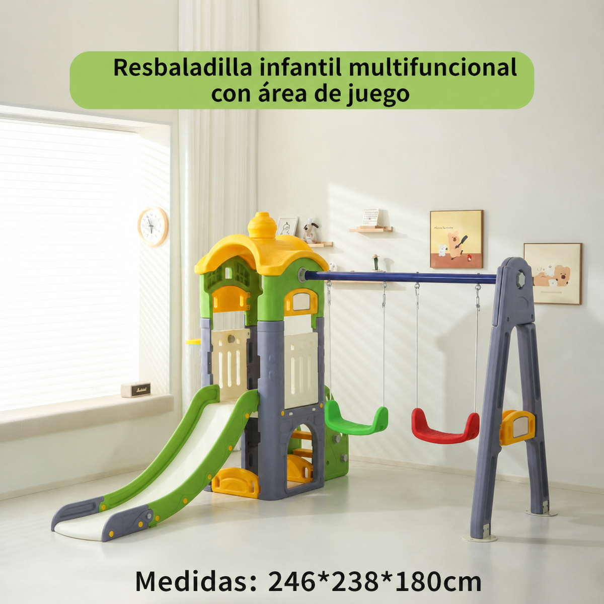 Castillo infantil multifuncional - 6