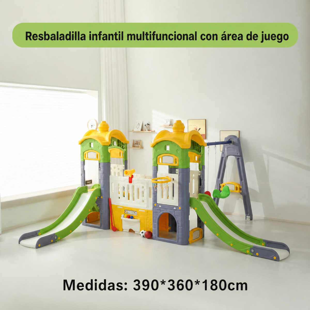 Castillo infantil multifuncional - 7