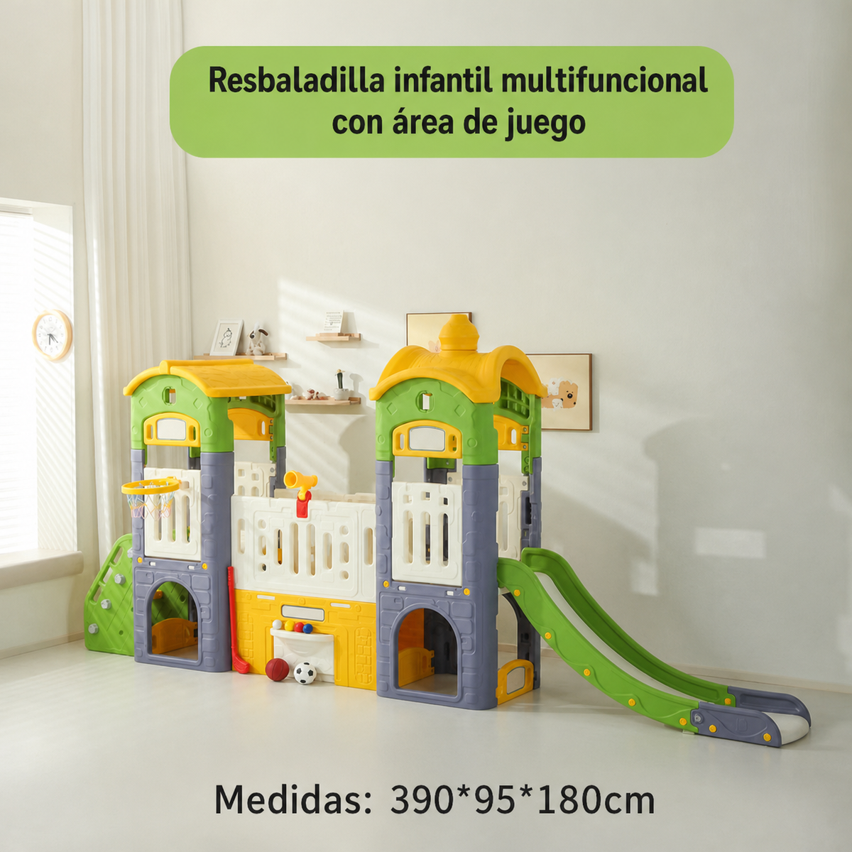 Castillo infantil multifuncional - 8