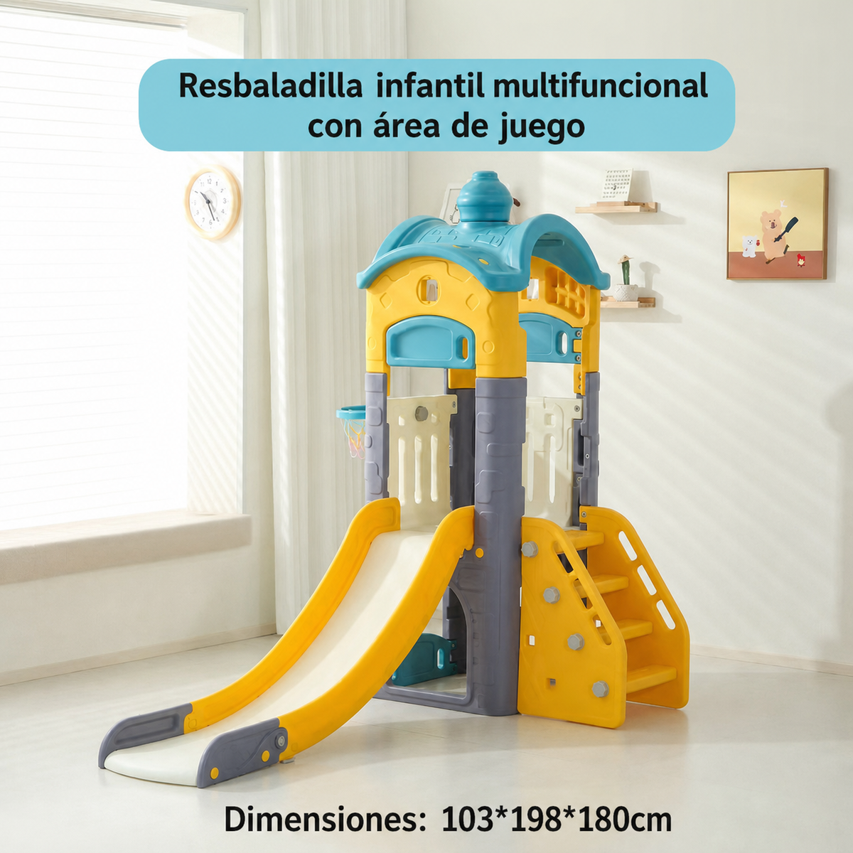 Castillo infantil multifuncional - 9