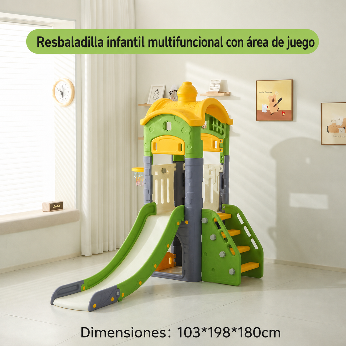 Castillo infantil multifuncional - 10