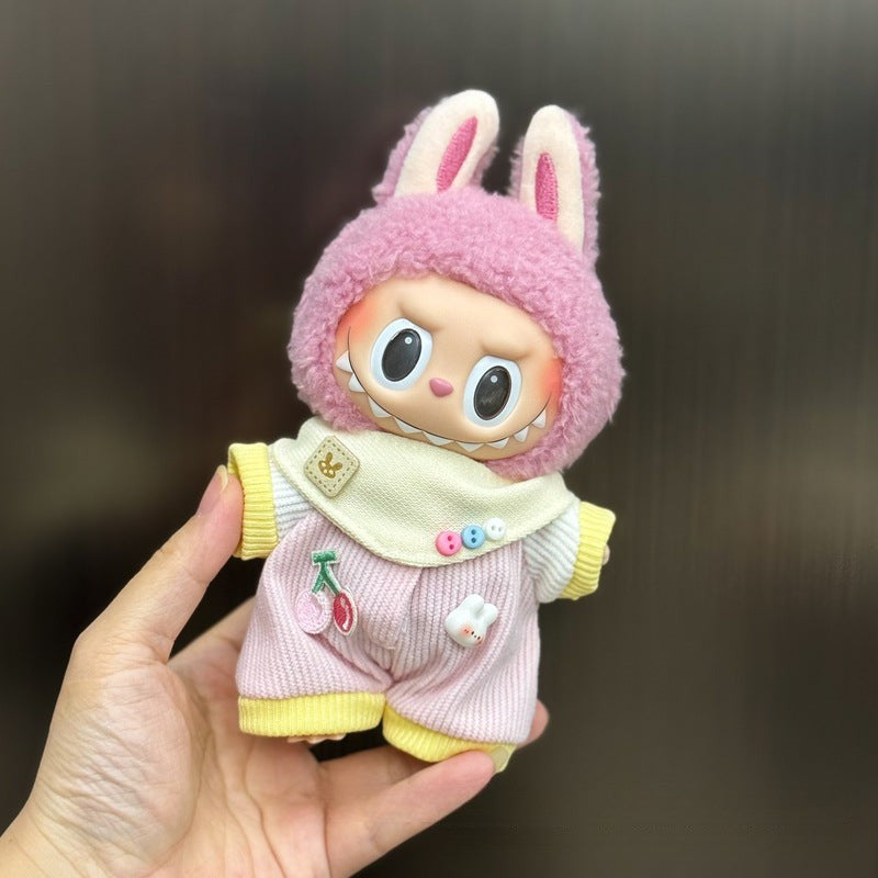 Ropa de Invierno para Muñecas Labubu de 17cm – Sets Calientitos y Adorables (Muñeca no incluida)