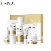 Set facial con extracto de baba de caracol para iluminar y rejuvenecer el rostro
