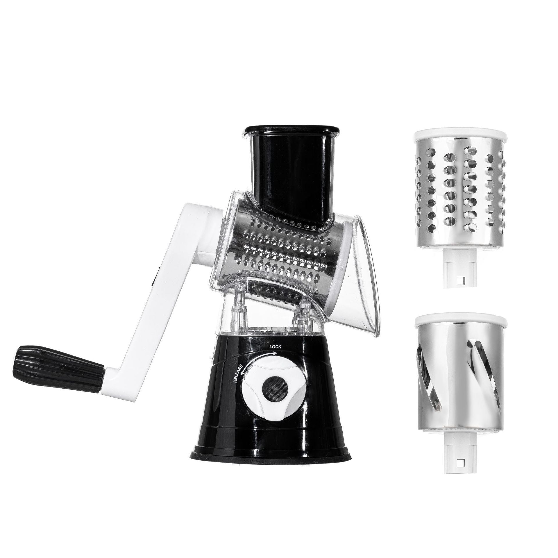 Rallador Manual Con 3 Cuchillas Intercambiables