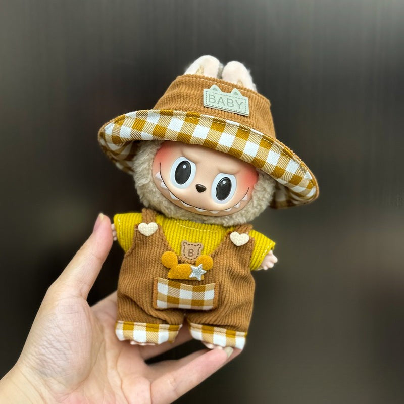 Ropa de Invierno para Muñecas Labubu de 17cm – Sets Calientitos y Adorables (Muñeca no incluida)