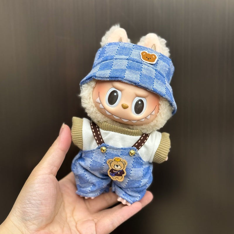 Ropa de Invierno para Muñecas Labubu de 17cm – Sets Calientitos y Adorables (Muñeca no incluida)