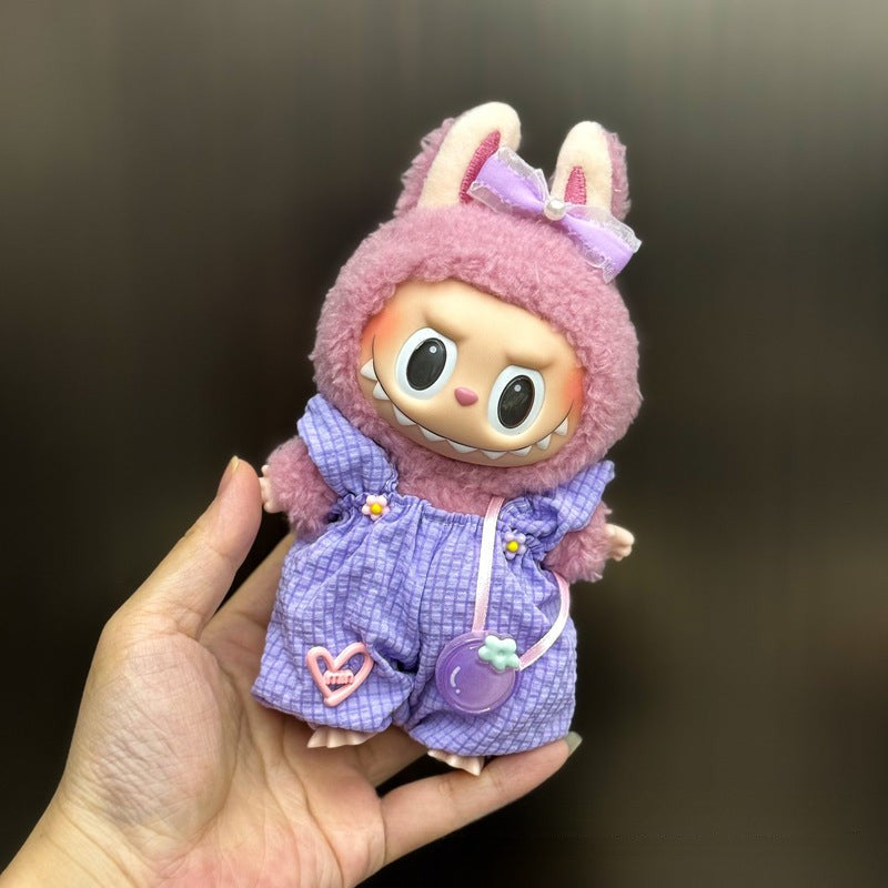 Ropa de Invierno para Muñecas Labubu de 17cm – Sets Calientitos y Adorables (Muñeca no incluida)