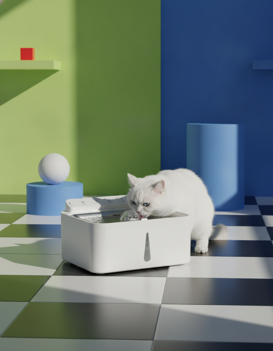 Dispensador de Agua para Mascotas con Filtración Silencioso e Inteligente