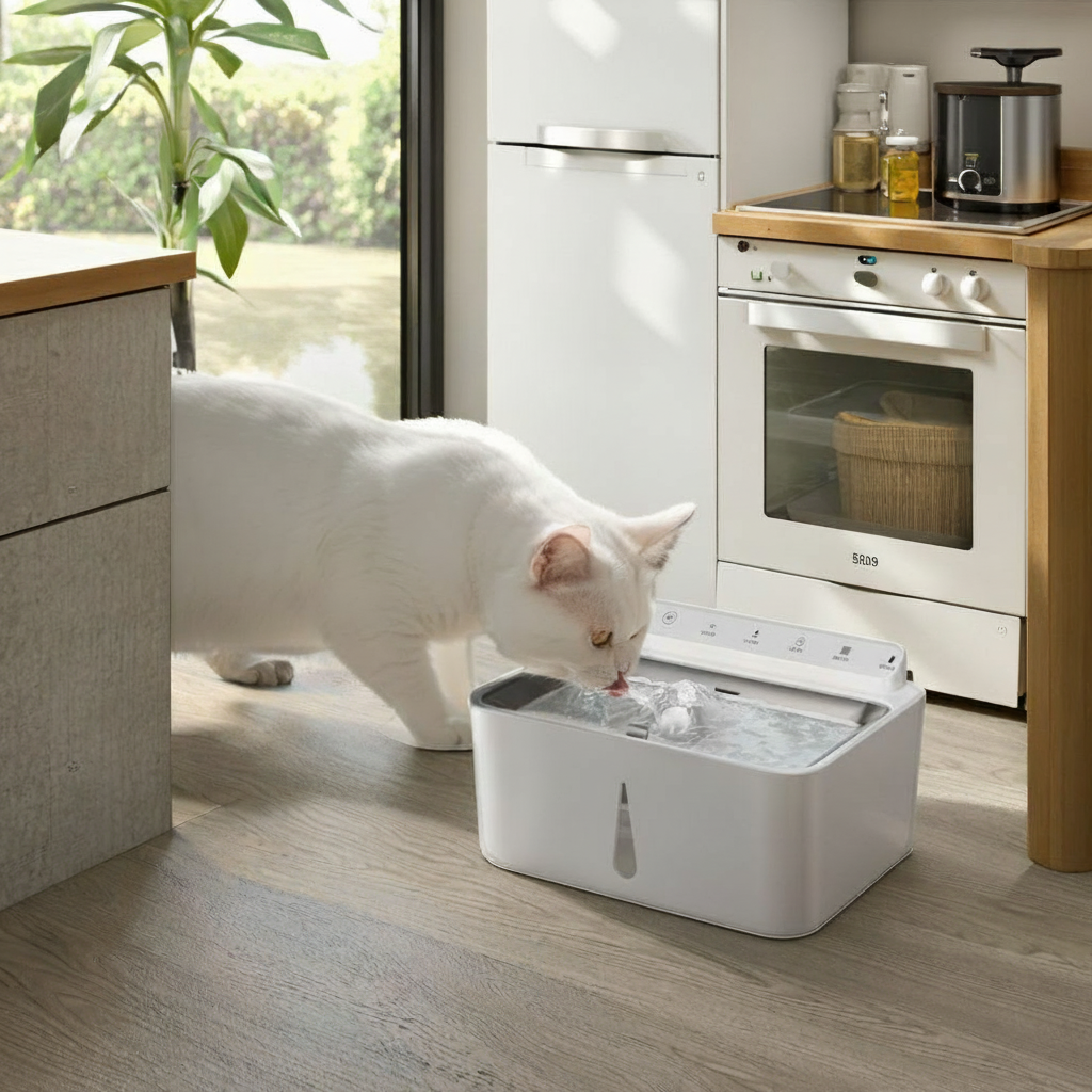 Dispensador de Agua para Mascotas con Filtración Silencioso e Inteligente