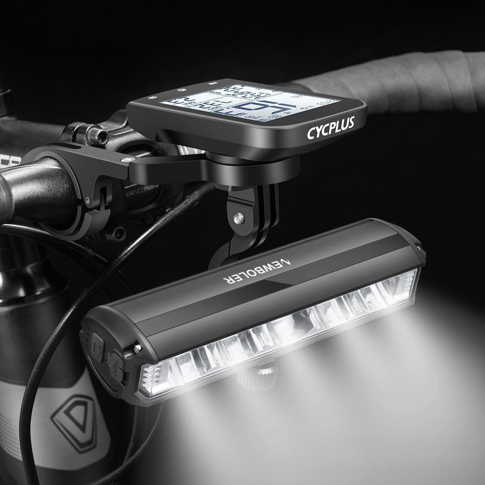 Outdoor Bicycle Light: 8000-10000mAh Battery with Support and Headlamp