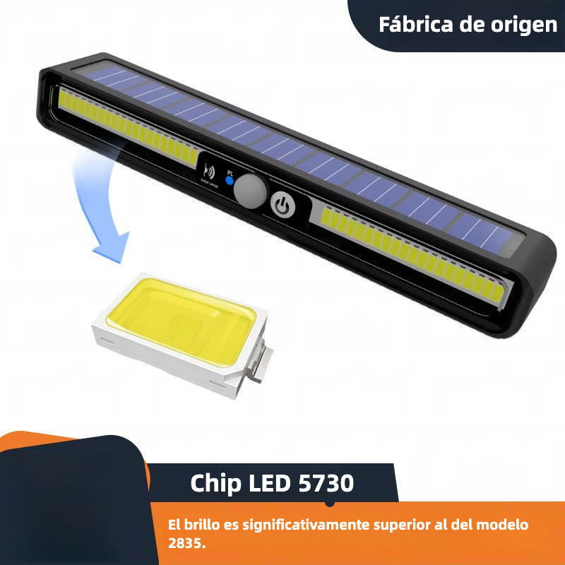Clamp Solar Light: Outdoor Motion Sensor Camping Garden Light