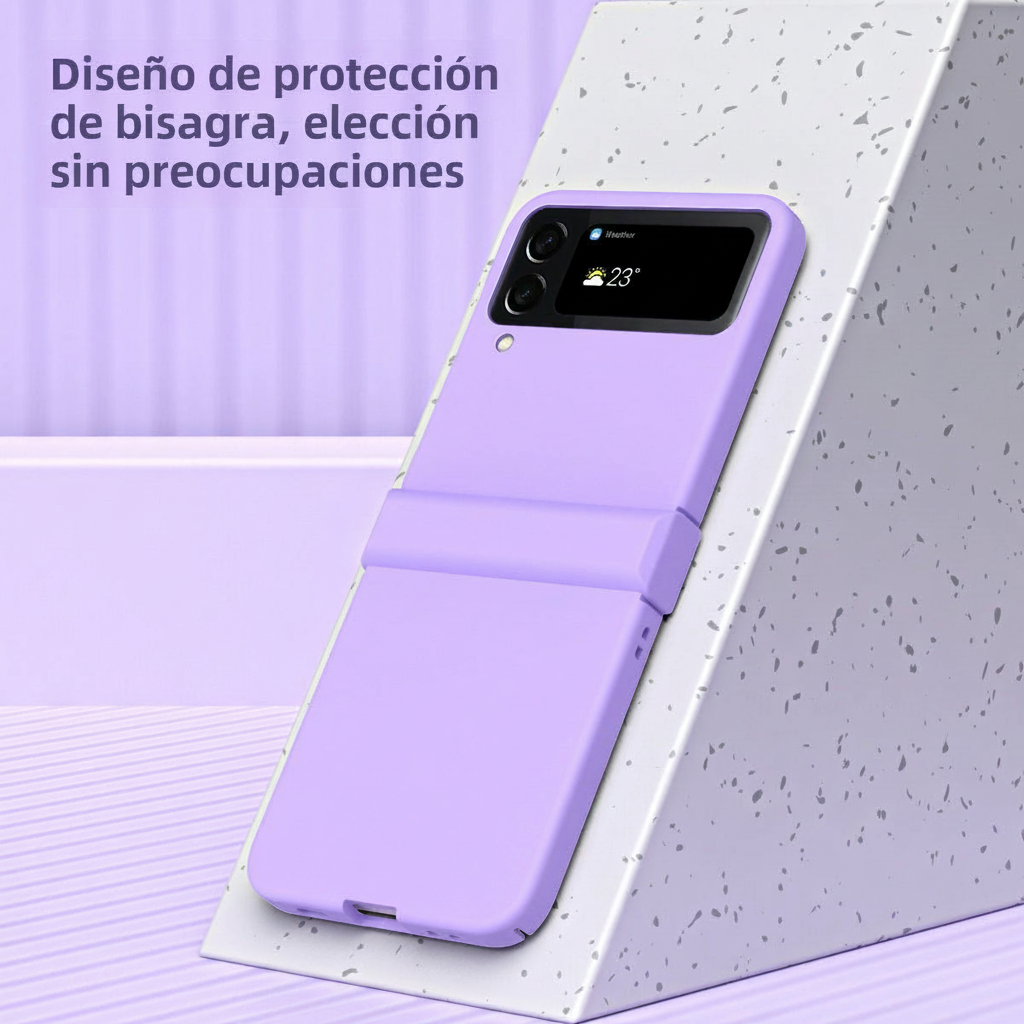 Funda Transparente para Samsung Galaxy Z Flip 5 – Diseño Anticaídas