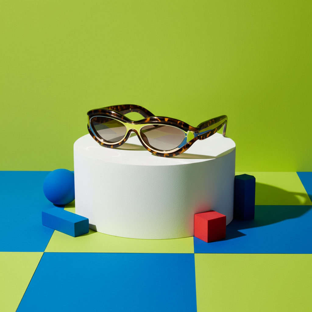 Gafas de Sol Futuristas Estilo Gato Unisex con Protección UV
