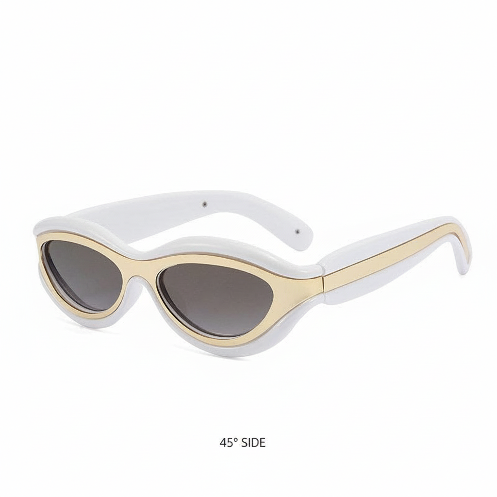 Gafas de Sol Futuristas Estilo Gato Unisex con Protección UV