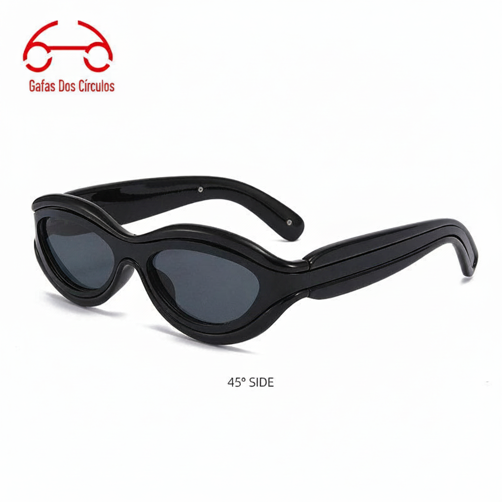 Gafas de Sol Futuristas Estilo Gato Unisex con Protección UV