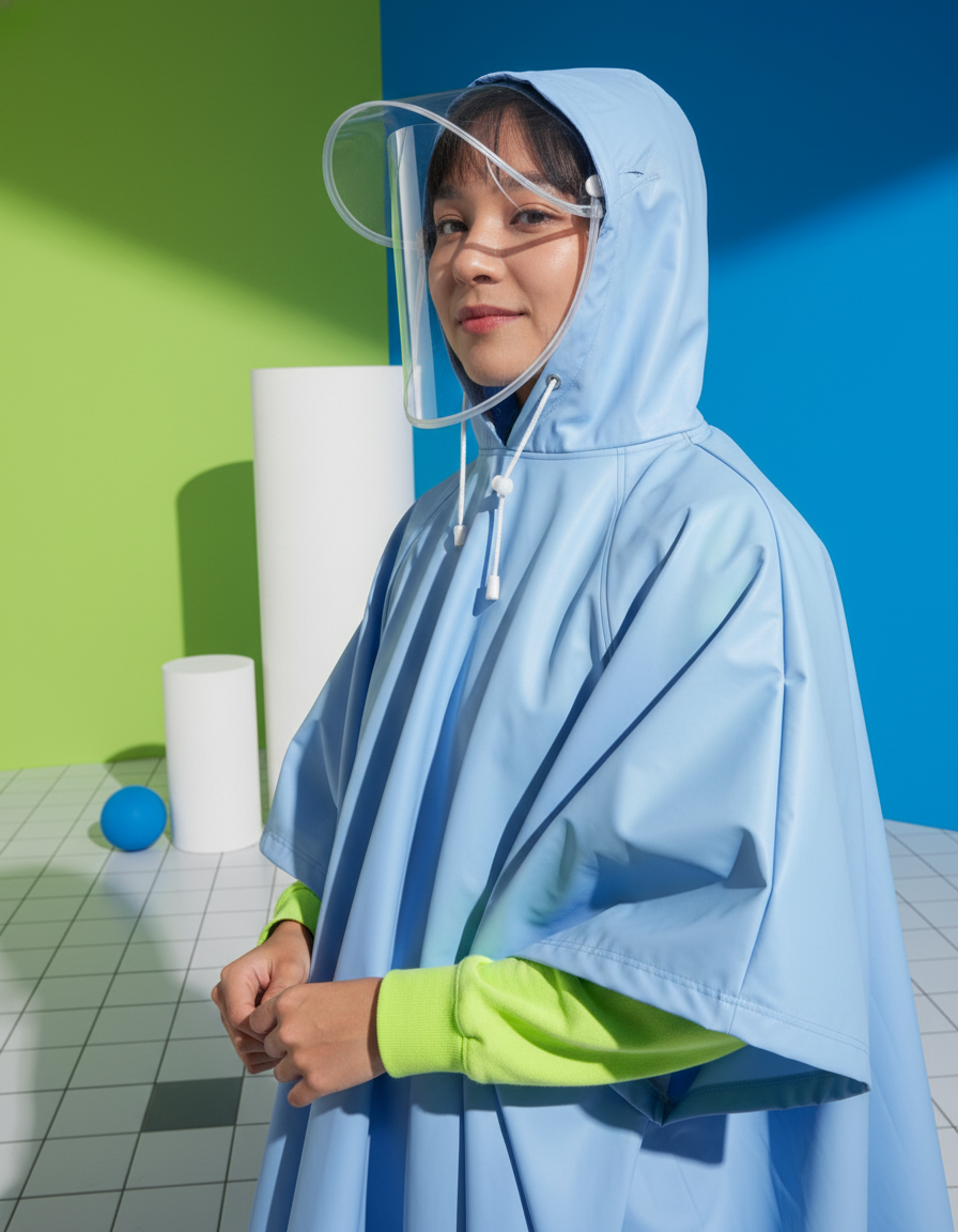Impermeable para Bicicleta Eléctrica o Motocicleta a Prueba de Lluvia y Viento