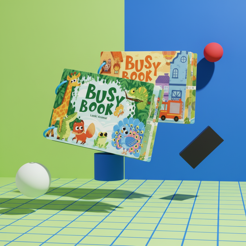 Libros Educativos de Actividades para Niños 3 a 6 Años – Reconocimiento, Manualidades y Juegos