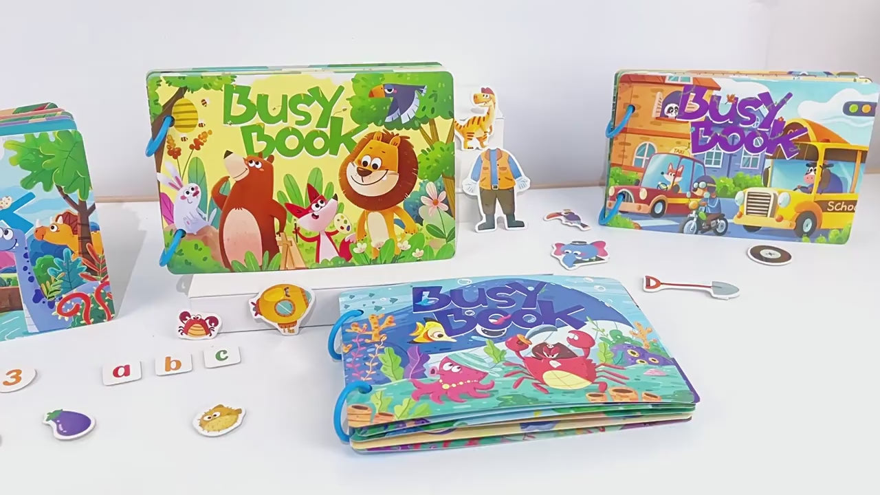Cargar vídeo: Libros Educativos de Actividades para Niños 3 a 6 Años – Reconocimiento, Manualidades y Juegos