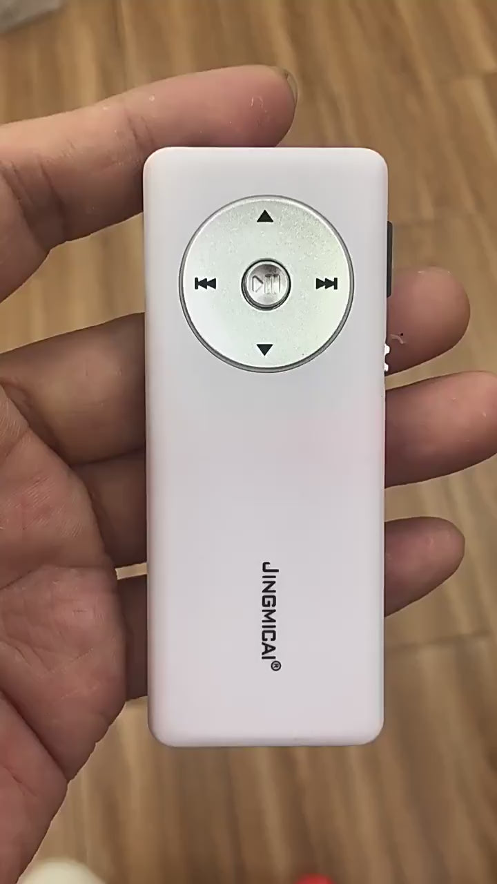 Reproductor MP3 con bocina y tarjeta de memoria incluida