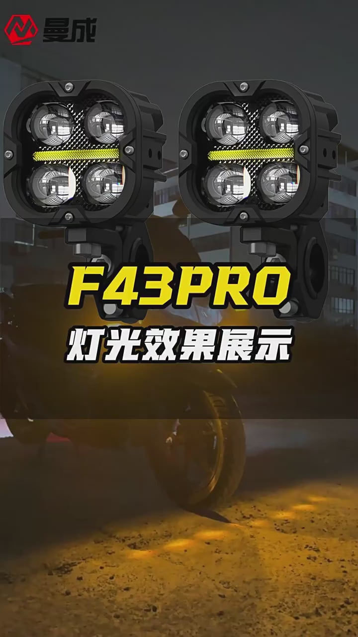 Faro LED Offroad 160W F43pro para Defensa y Columna A