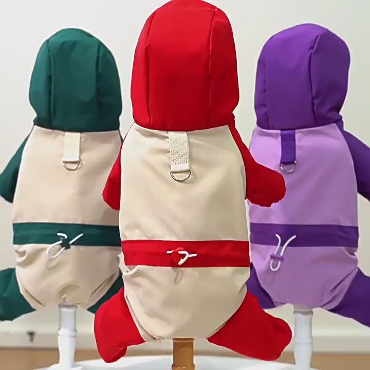 Load video: Pet Clothing: Winter Coats for Cats and Dogs