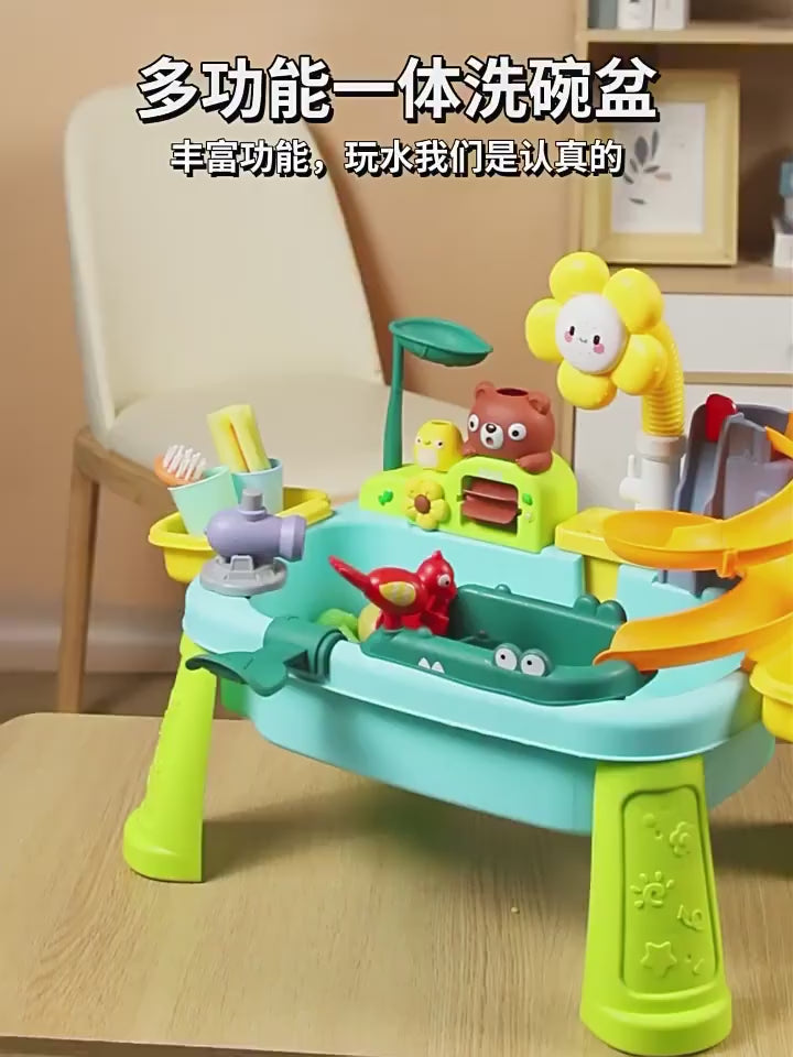Mesa de agua multijuegos para niños – Parque acuático