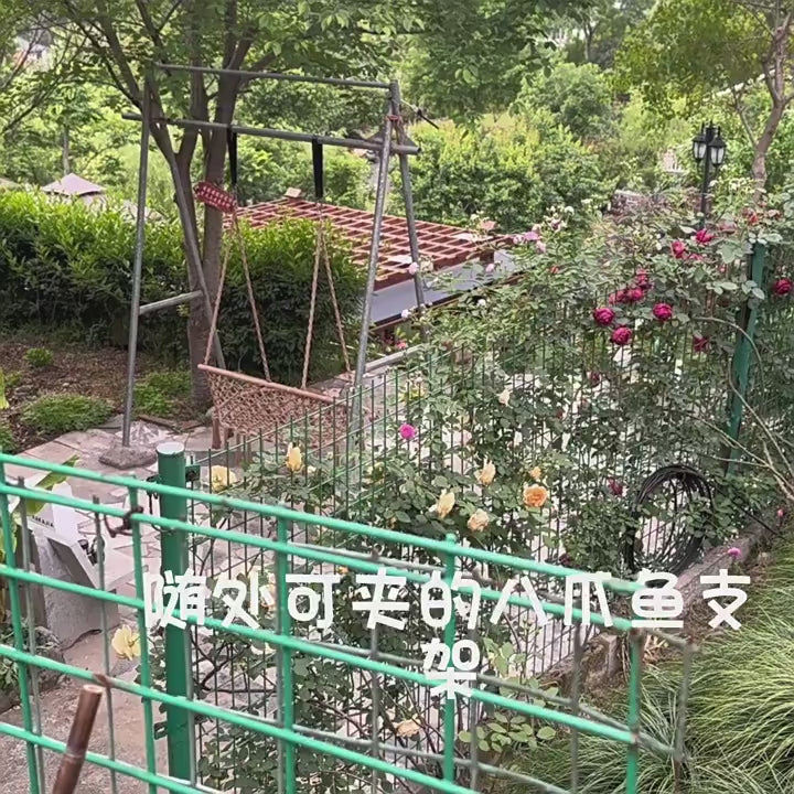 Load video: Clamp Solar Light: Outdoor Motion Sensor Camping Garden Light