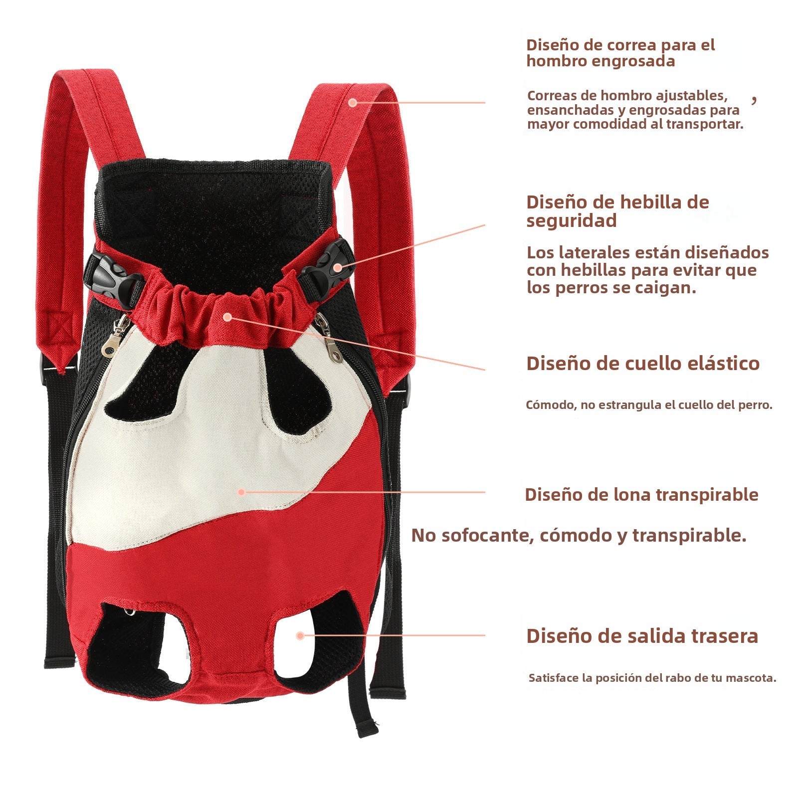 New Portable Breathable Pet Bag: Backpack for Dogs and Cats Outing