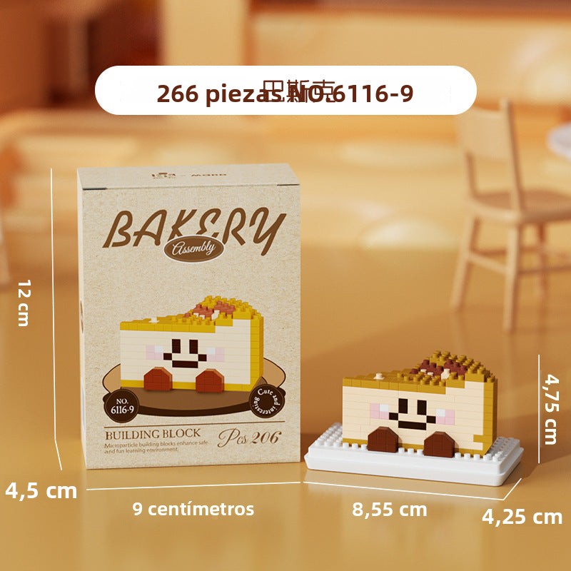 Set de Bloques de Construcción Creativos con Diseños de Panadería