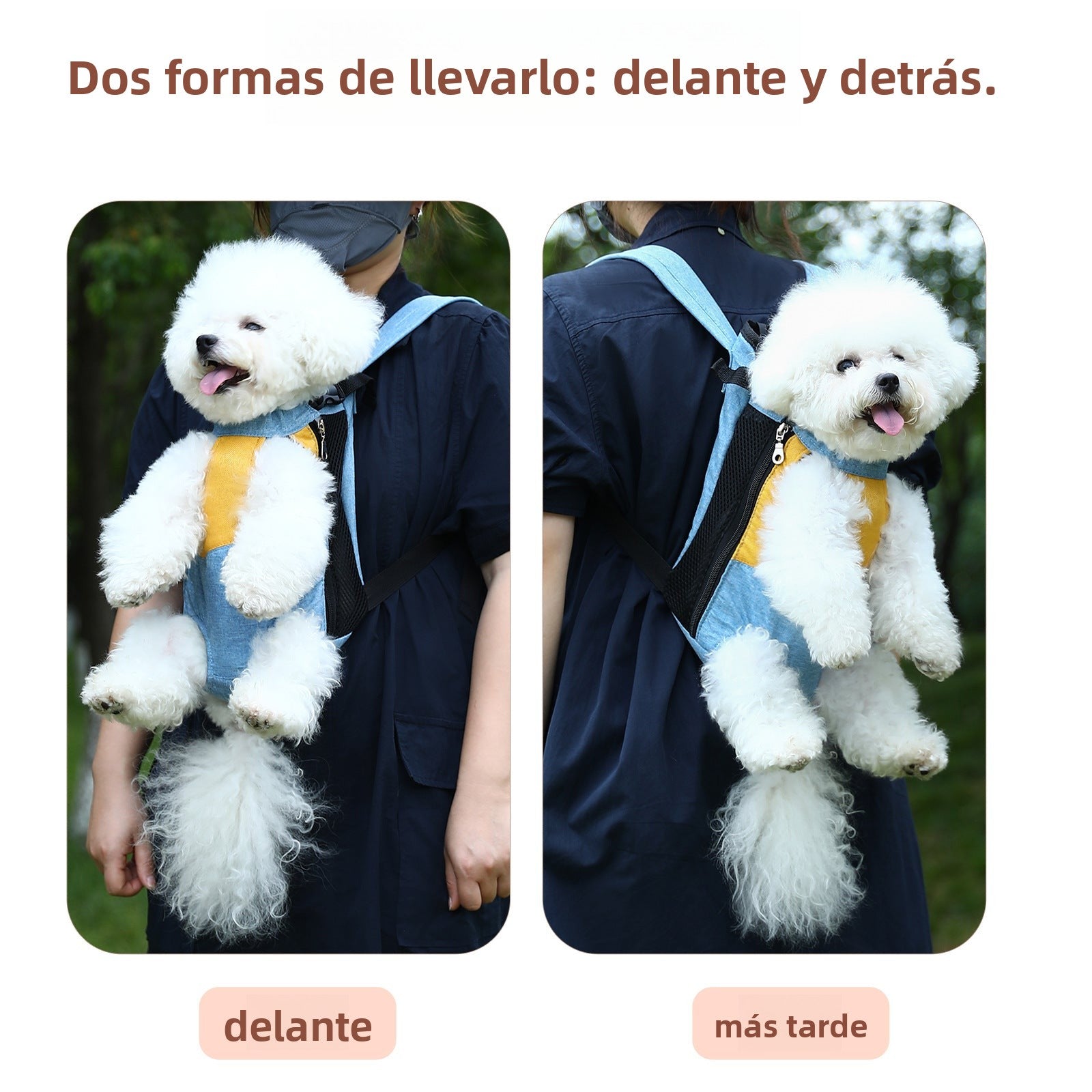 New Portable Breathable Pet Bag: Backpack for Dogs and Cats Outing