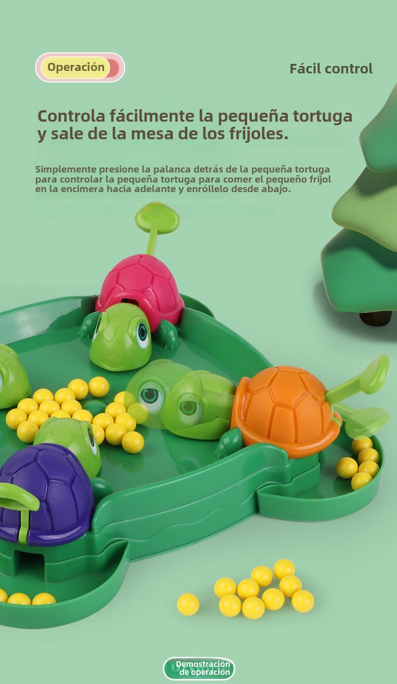 Juego de Mesa Interactivo: Tortugas y Ranas Come Bolas, Juguete Antiestrés y Competitivo para Niños y Familias - Kuai Kuai Customer Support 