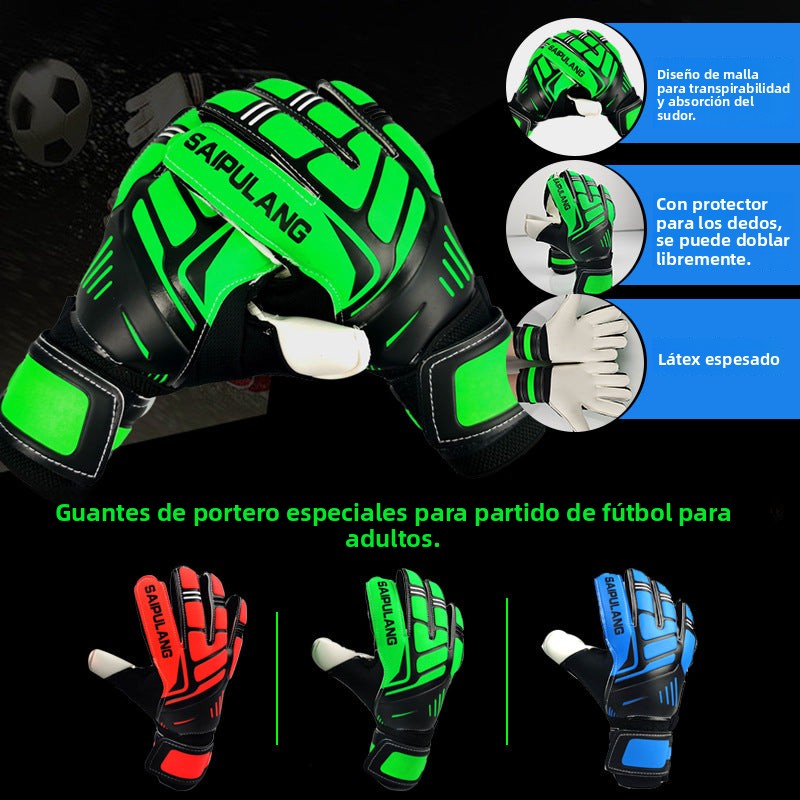 Guantes de portero infantil con protección y diferentes diseños