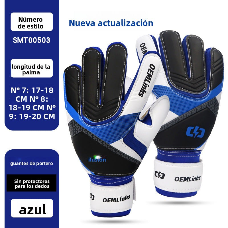 Guantes de portero infantil con protección y diferentes diseños