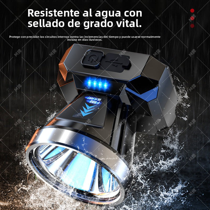Lámpara LED Recargable para Deportes Nocturnos | Camping, Pesca y Actividades al Aire Libre
