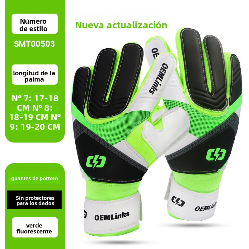 Guantes de portero infantil con protección y diferentes diseños