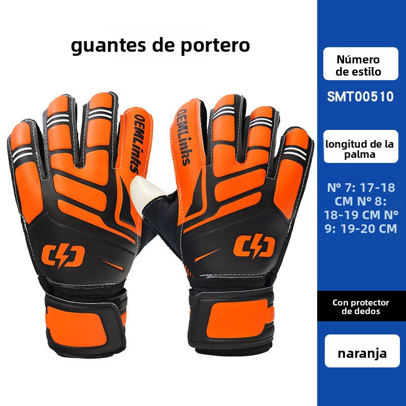 Guantes de portero infantil con protección y diferentes diseños