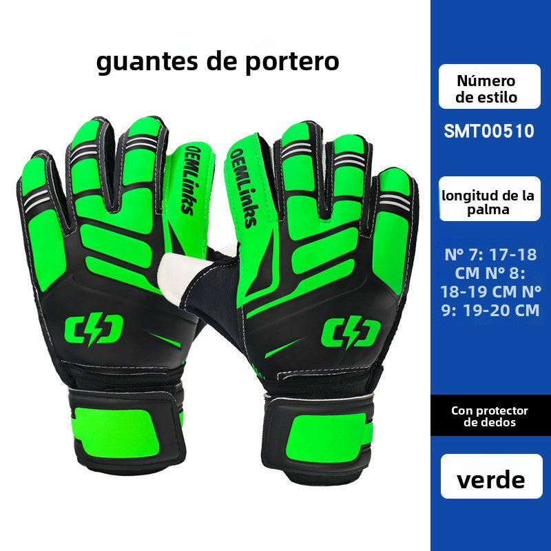 Guantes de portero infantil con protección y diferentes diseños
