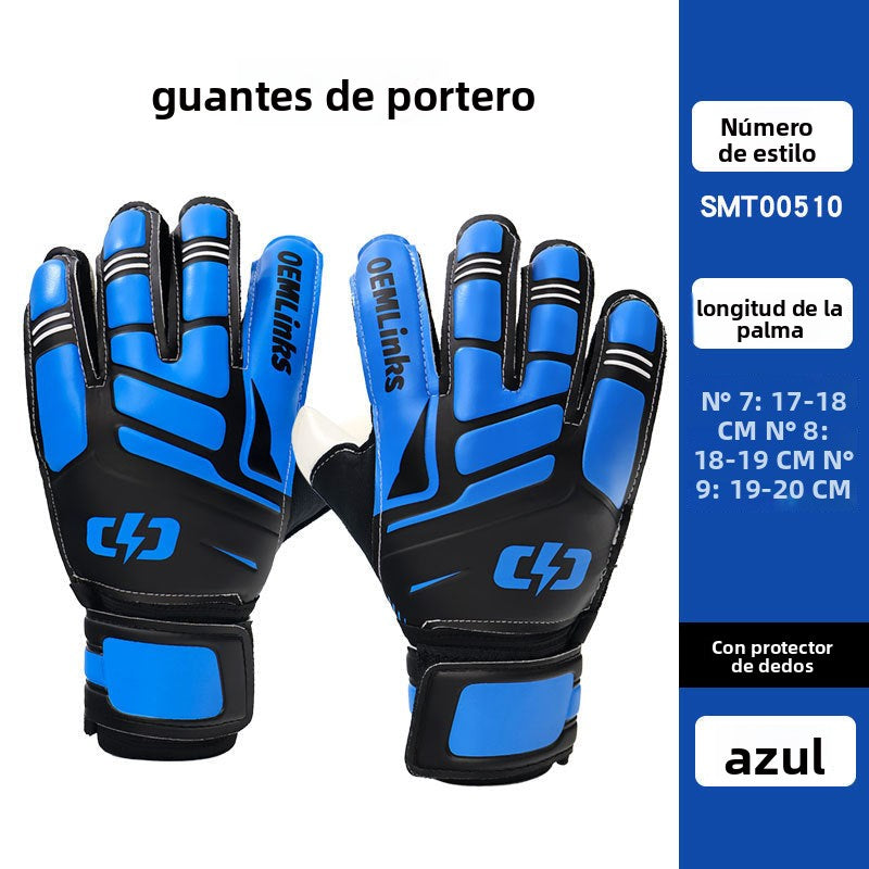 Guantes de portero infantil con protección y diferentes diseños