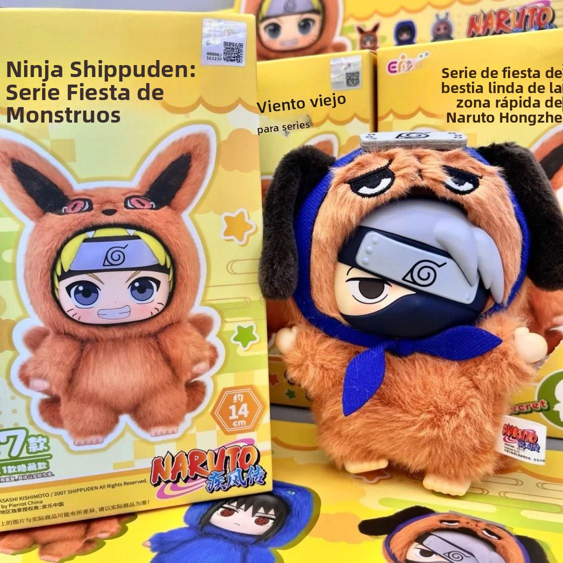 Figuras Coleccionables De Naruto Shippuden En Caja Sorpresa – Muñecos De Anime