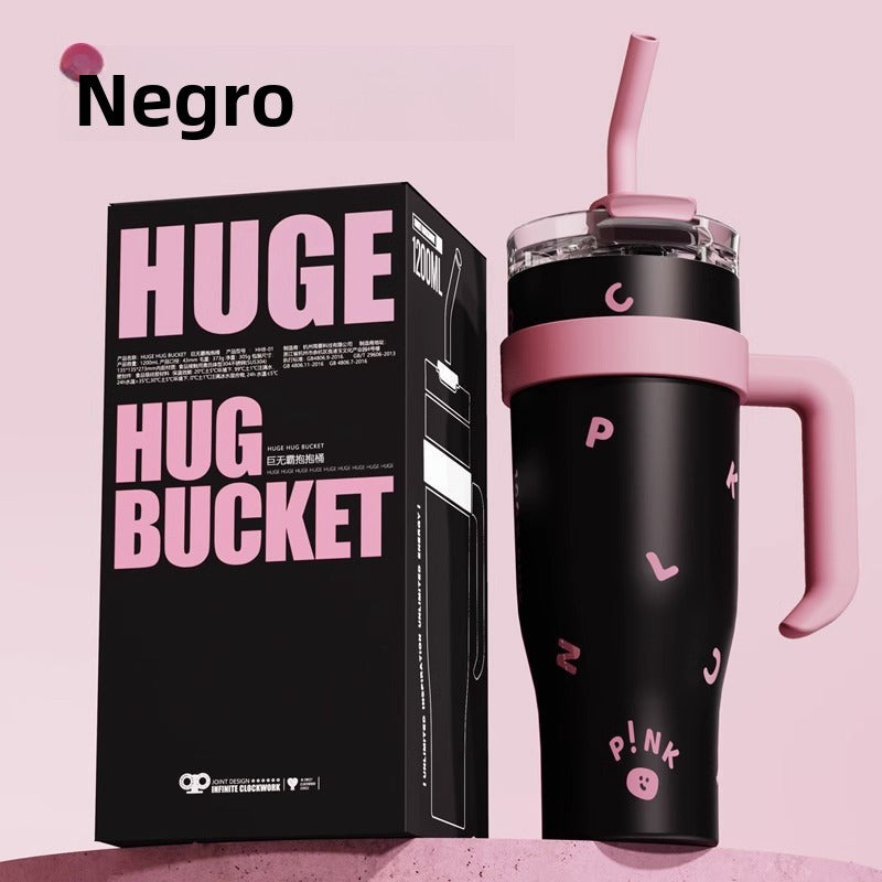 Large Capacity Water Cup: New Stainless Steel Double Drink Cup for Drinks, Shakes, and Iced Tea