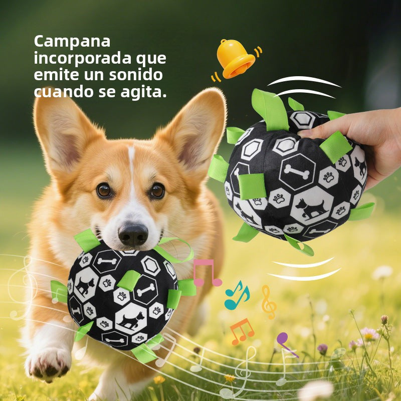 Durable Pet Toy Ball: Sound, Chew, and Training Dog Outdoor Ball