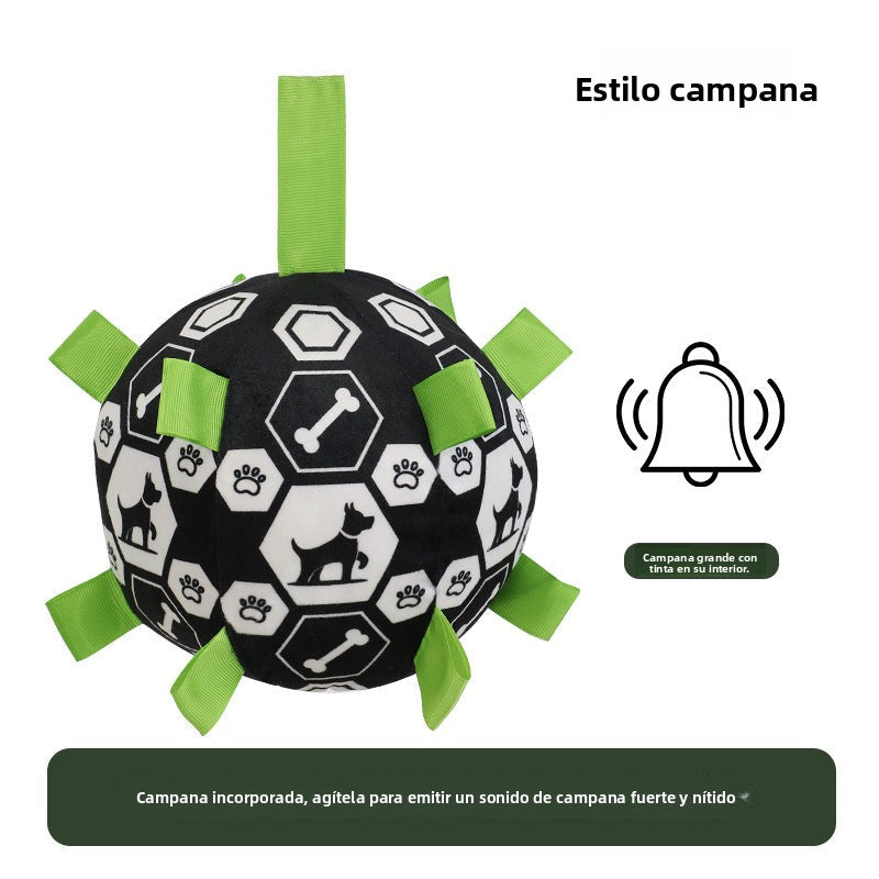 Durable Pet Toy Ball: Sound, Chew, and Training Dog Outdoor Ball