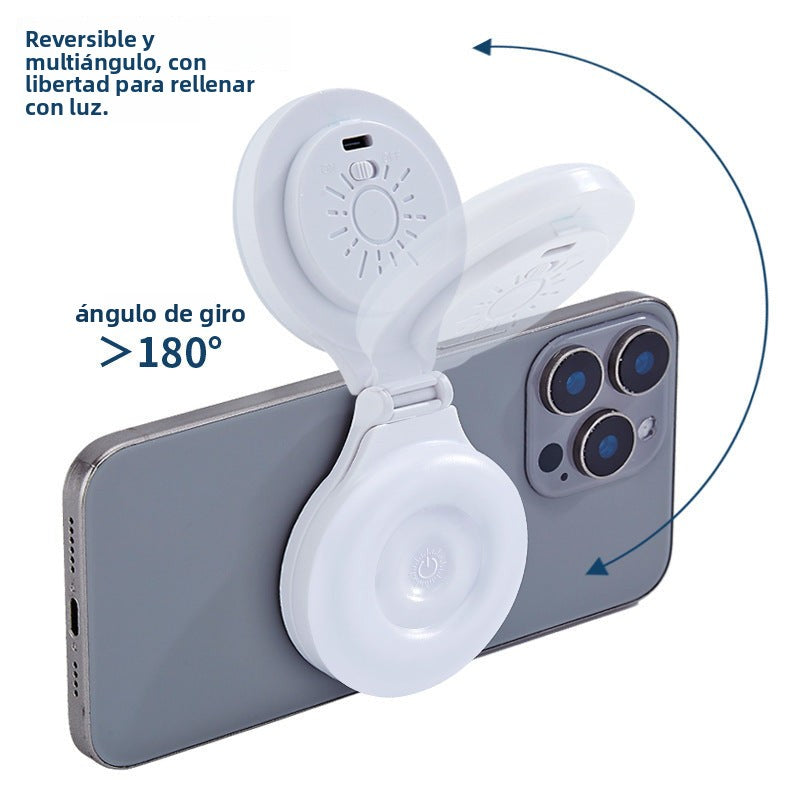 MagSafe Makeup Light: Soft Lighting for Selfies and Live Streaming