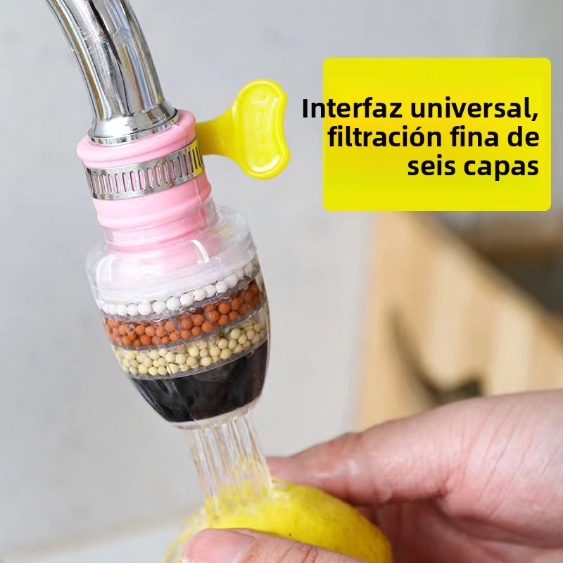 Filtro de cocina con piedras minerales y zeolita
