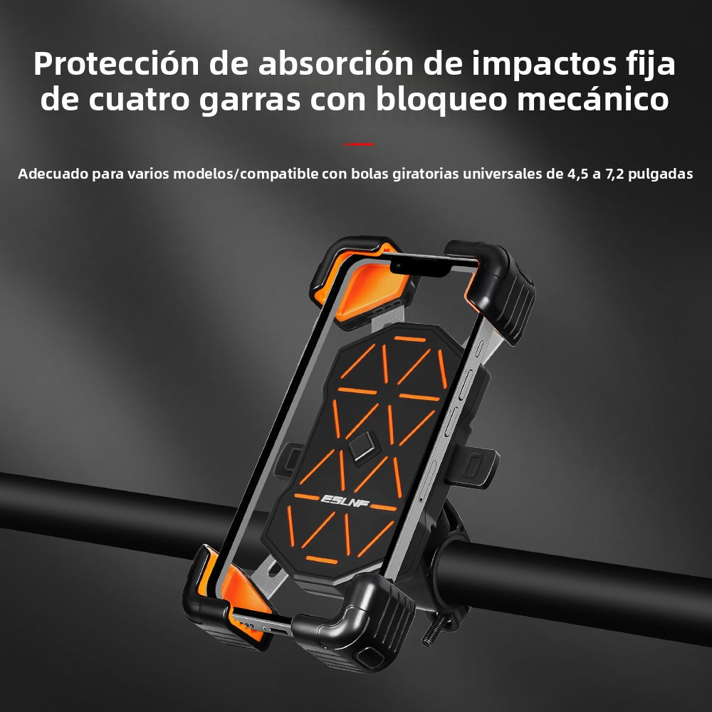 Soporte para Teléfono de Bicicleta o Motocicleta Fijo y Antivibración
